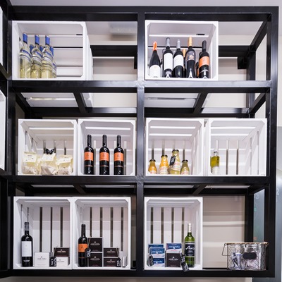 Detalle. Expositor personalizado