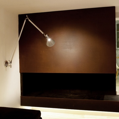 Detalle fuego en acero corten