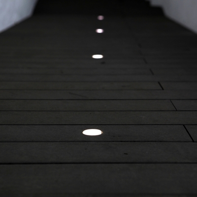 Detalle iluminación empotrada