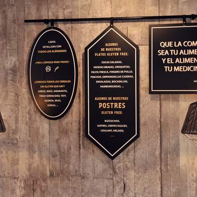 detalle iluminación revestimiento comunicación