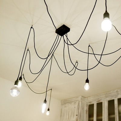 detalle luces comedor