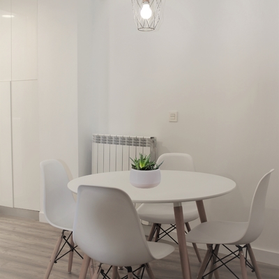 Detalle mesa comedor