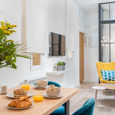 Detalle mesa comedor