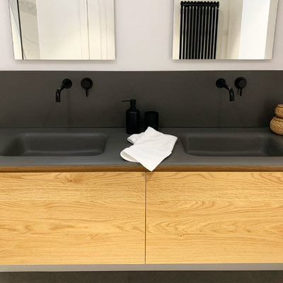 Detalle mueble baño en suite