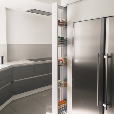 detalle mueble extraíble especiero