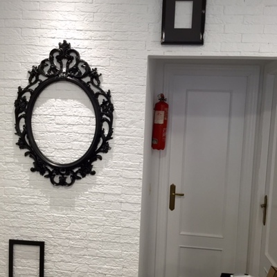 Detalle pared fondo Salón