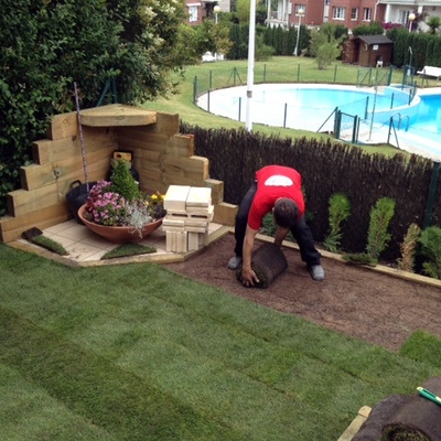 Detalle terraza Getxo