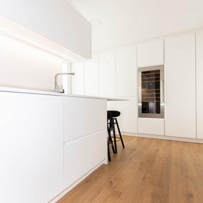 Detalle vinoteca cocina