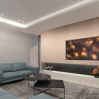 Diseño integral de vivienda moderna