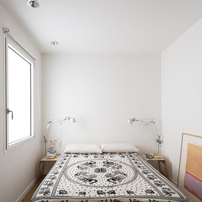 Dormitorio minimalista