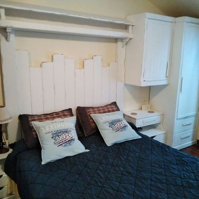 Dormitorio pino soria  Lacado envejecido