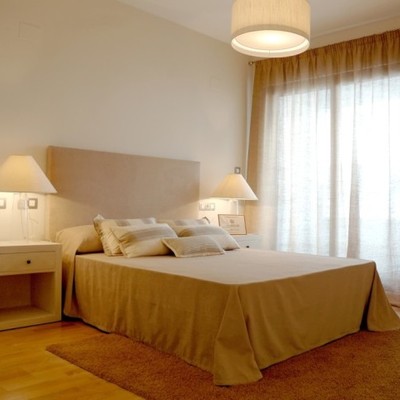 Dormitorio piso piloto y alquiler