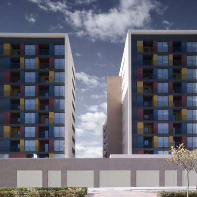 Edificio de 163 Viviendas Adi Escura Arquitectos.