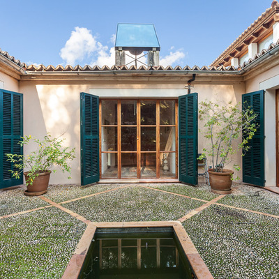 El encanto de un patio mediterráneo