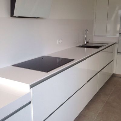 El siempre acertado blanco absoluto.