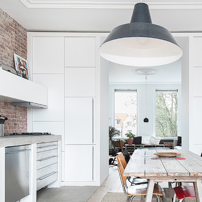 Un ático de diseño con corazón humilde