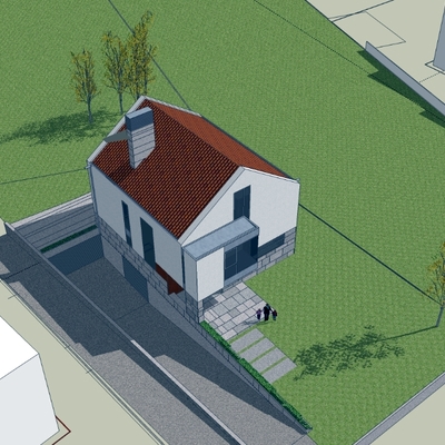 Vivienda Unifamiliar De P. Sotano, P. Baja, P. Alta  Y P. Bajocubierta En Sada (A Coruña) 