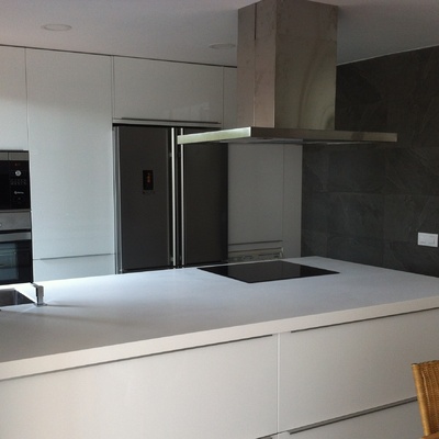 encimera de porcelánico