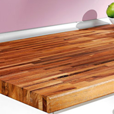 encimera madera maciza