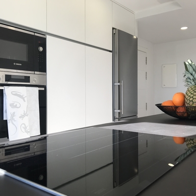 Encimera y zona de cocción