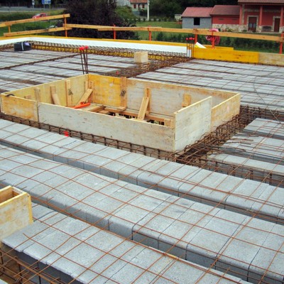 ENCOFRADO HUECO ESCALERA