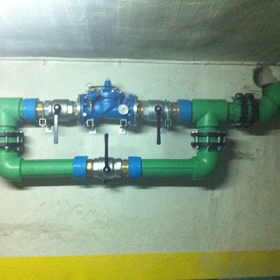 Instalaciones de agua comunitarias en tuberia de PP-R en grandes diametros, Madrid