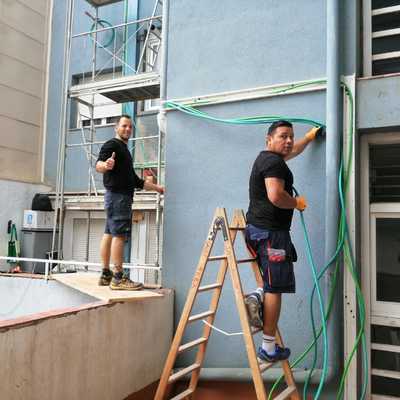 Acometidas de un edificio