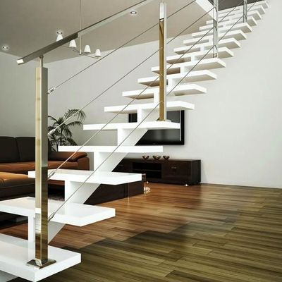 escalera de eje central