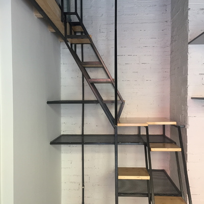 Escalera de pie derecho