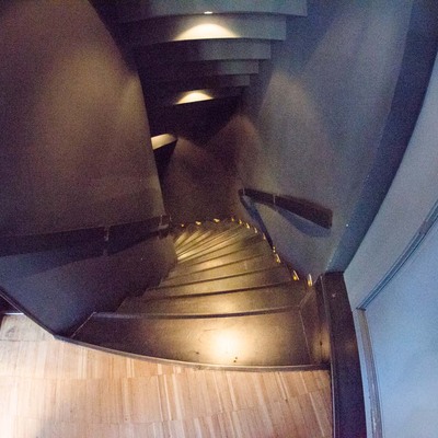 Escalera de planta de superior