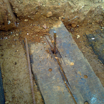 ESCALERA DE TRAVIESAS DE TREN