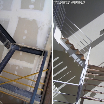 ESCALERA INTERIOR. FASES DE EJECUCIÓN.