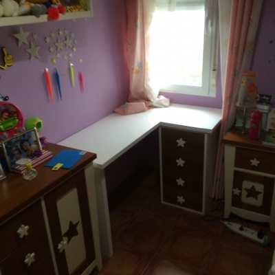 Dormitorio infantil de madera maciza, Cáceres