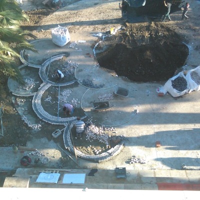 Gran mosaico en Cádiz