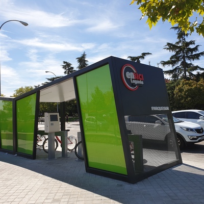 Proyecto de estación de carga de bicicletas eléctricas
