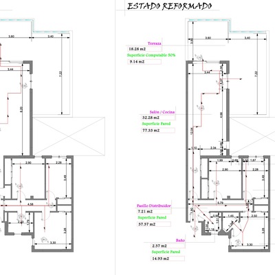 Reforma y acondicionamiento de apartamento en La Manga, Murcia