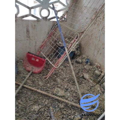 Limpieza de una galeria