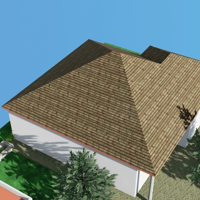 Reforma de tejado en chalet