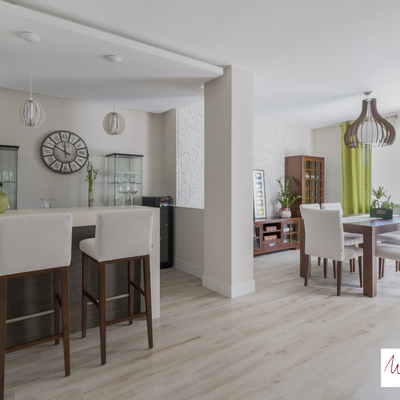 Proyecto de interiorismo con reforma integral de vivienda unifamiliar