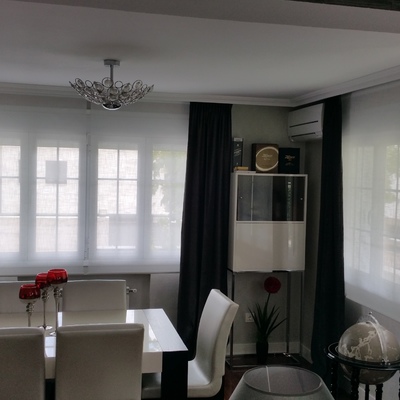 Estores Enrollables, Caidas Texil y Cortina Vertical