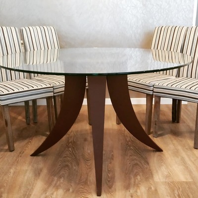 Estructura con vidrio