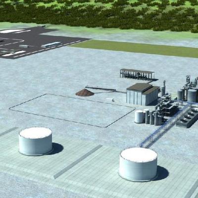 Estructura Planta Bioetanol Puerto Alcaravan (Puerto Lopez-Colombia). PARADA TEMPORALMENTE.