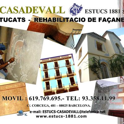 Estucs - Restauracions