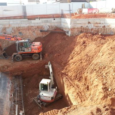 Excavación para vaciado de terreno