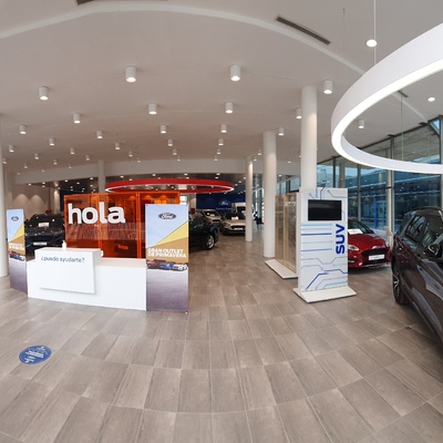 Reforma Exposición Ford Alcobendas