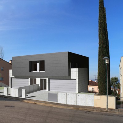 Habitatges unifamiliars aparellats - Girona - Palau