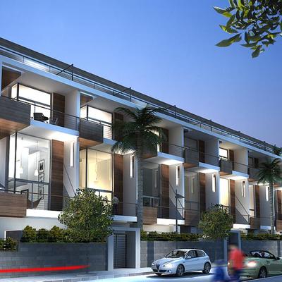 Edificio de viviendas y zonas comunes