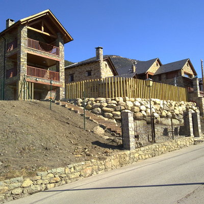 Construcción de vivienda unifamiliar en el pirineo