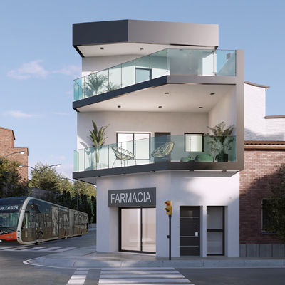 PROYECTO EFICIENTE EN PARCELA DE 72M2