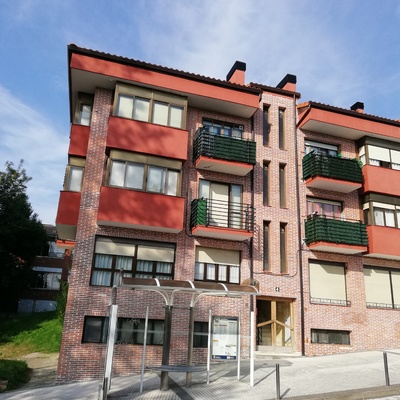 Fachada de ladrillo de caravista